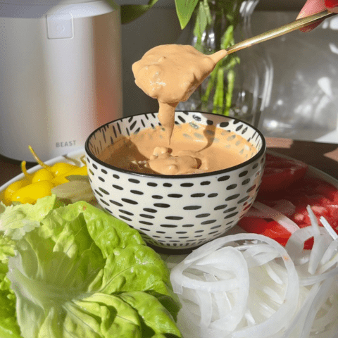 Caramelized Onion Burger Sauce