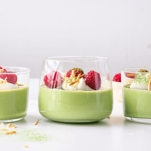 Matcha Coconut Protein Pudding