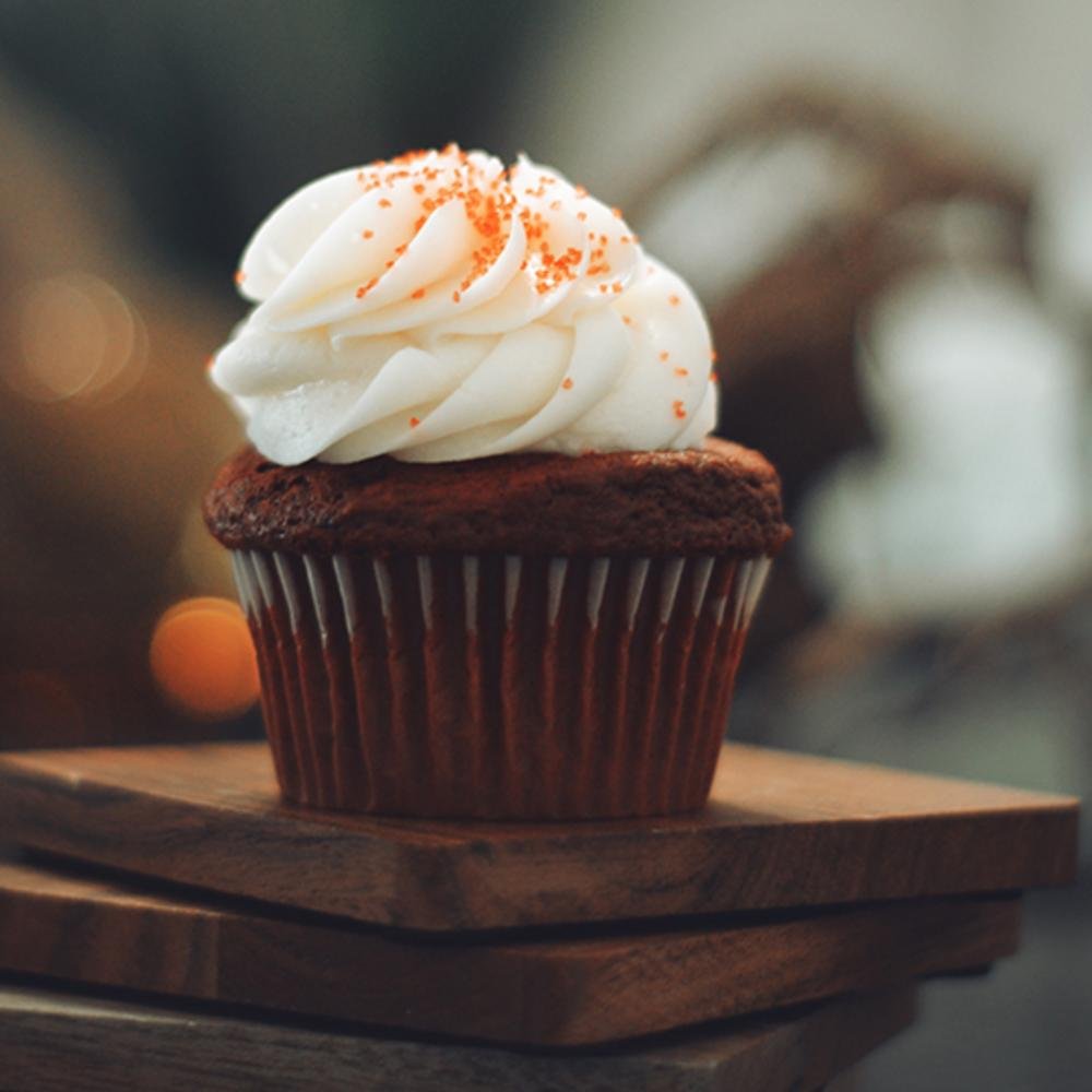 Red Velvet Beet & Avocado Cupcakes