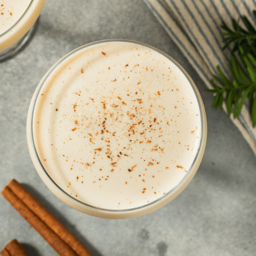 Creamy + Dreamy Vanilla Cashew Eggnog
  
  
  
  
    &ndash; Beast UK