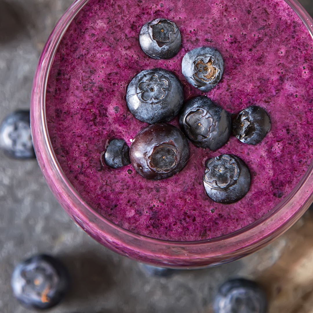 Blueberry Tahini Smoothie