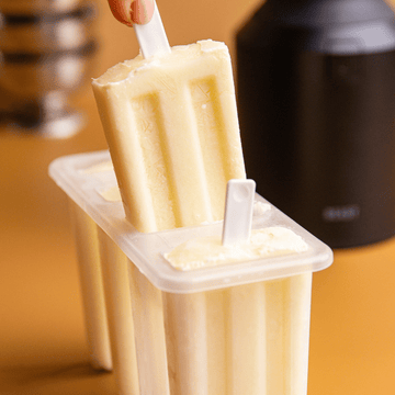 Piña Colada Frozen Yogurt Pops